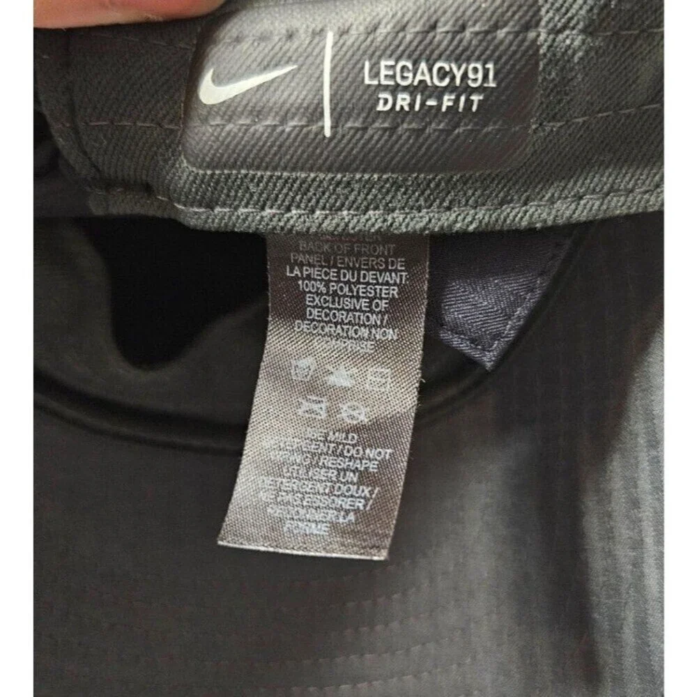 Nike Legacy 91 Dri-Fit Baseball Hat Black Unisex Running